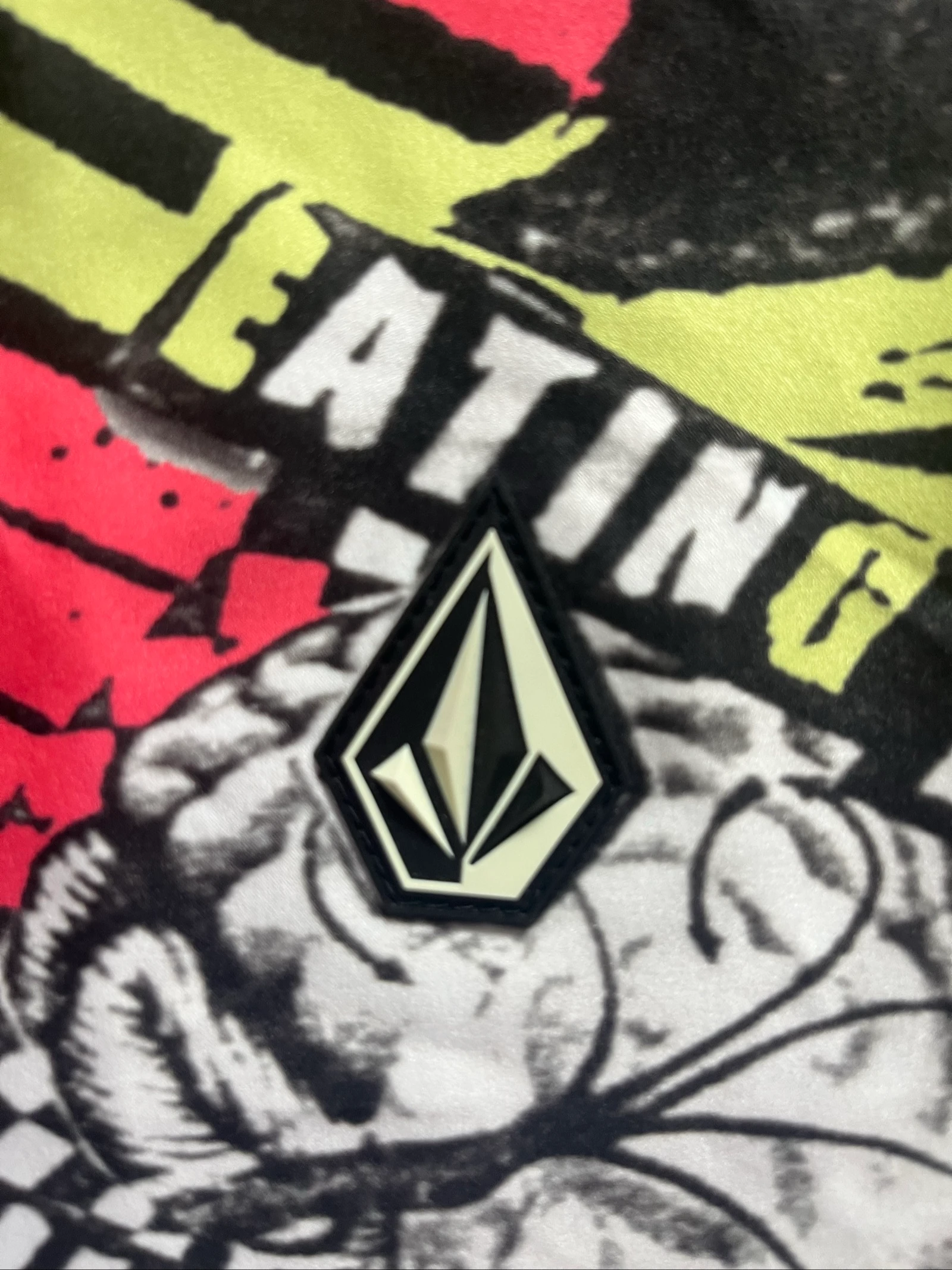 Boardshort estampado punk Estilo skate/surf - Volcom - Talla S (ver medidas) - muy buen estado – photo 7
